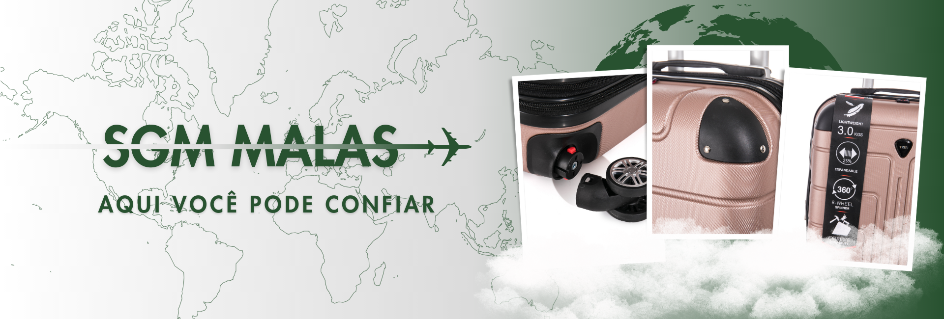 SGM Malas é uma empresa especializada na fabricação e venda de malas de alta qualidade, oferecendo uma ampla gama de produtos que combinam durabilidade, funcionalidade e design moderno. Com um compromisso com a excelência, a SGM Malas utiliza materiais de primeira linha e técnicas inovadoras de produção para garantir que cada peça atenda às necessidades dos viajantes mais exigentes. Além de malas, a empresa também oferece acessórios de viagem, proporcionando soluções completas para quem busca praticidade e estilo em suas jornadas.