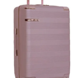 Mala Viagem 23kg Média Rosê Rodinhas 360 Abs Rígida Cruzeiro Cor Rosa Alto Relevo 2